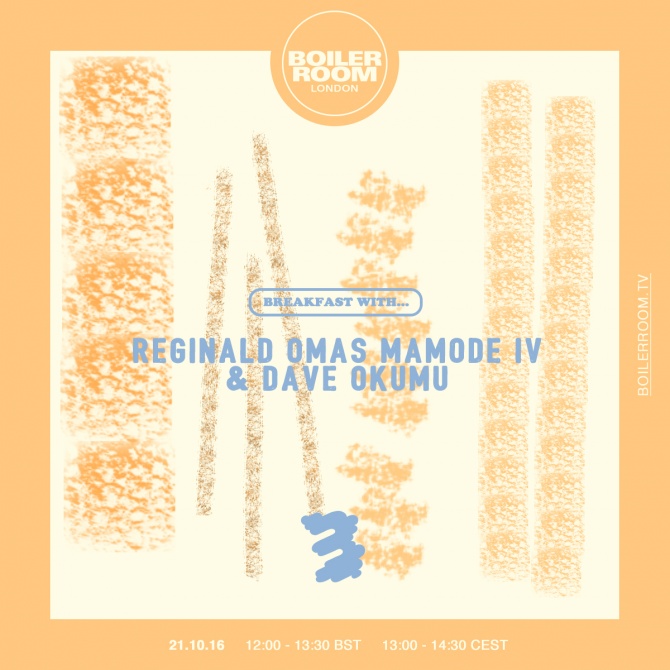 Photo of set Breakfast with Reginald Omas Mamode IV & Dave Okumu.