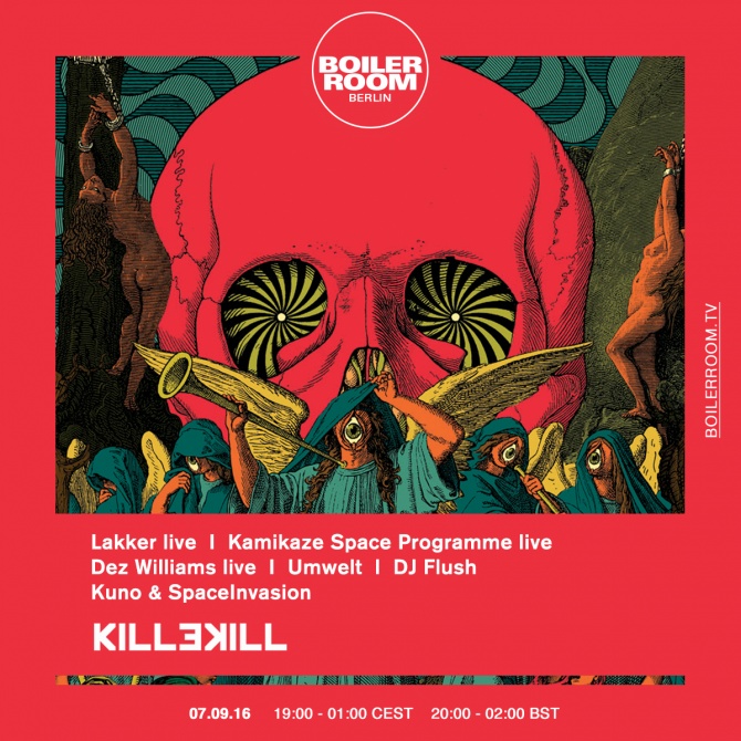 Photo of set DJ FLUSH.