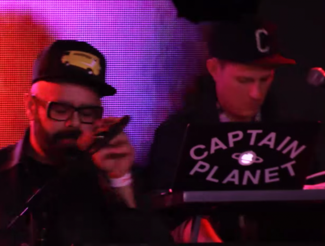 Photo of set Chico Mann and Captain Planet.