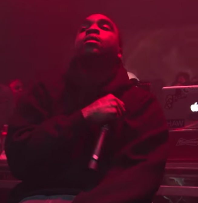 Photo of set Mike Jones.