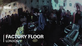 Photo of set Factory Floor.