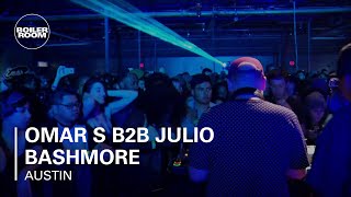 Photo of set Omar-S b2b Julio Bashmore.