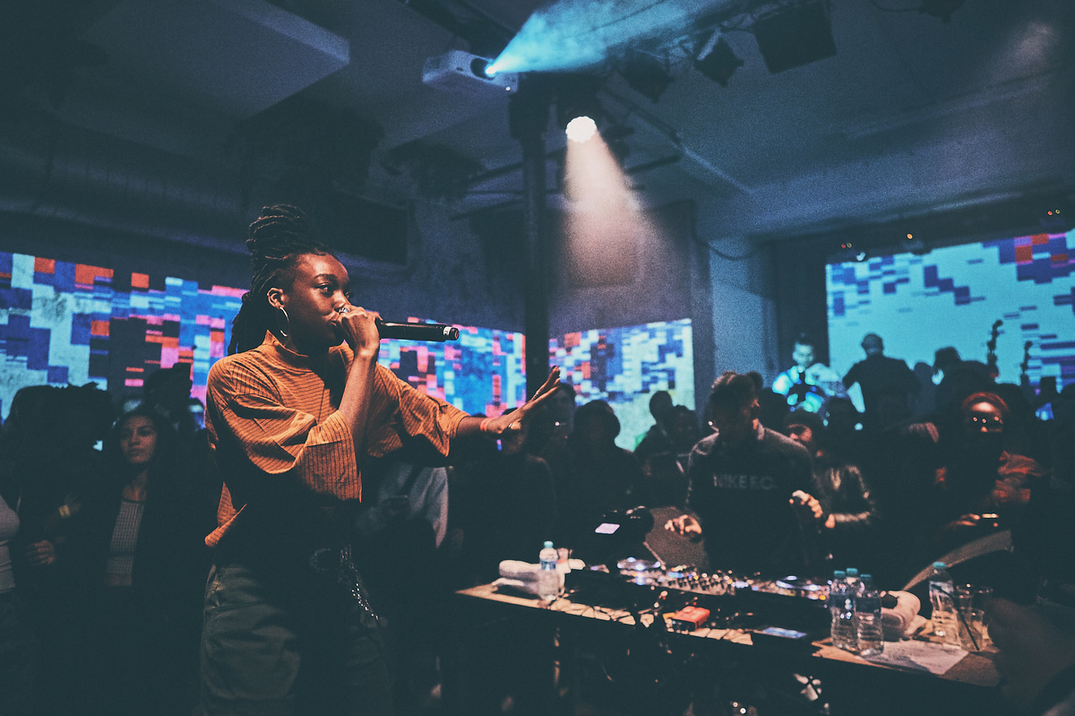 Photo of set Little Simz.