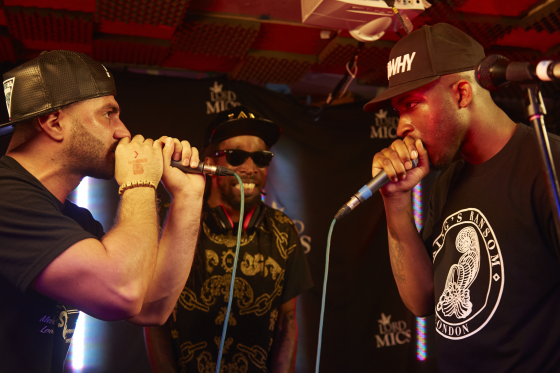 Photo of set Lord of the Mics.