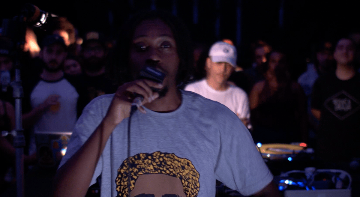 Photo of set Rincon Sapiência.