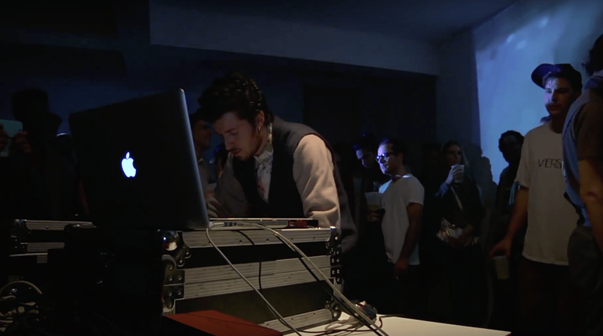 Photo of set Mike Slott.