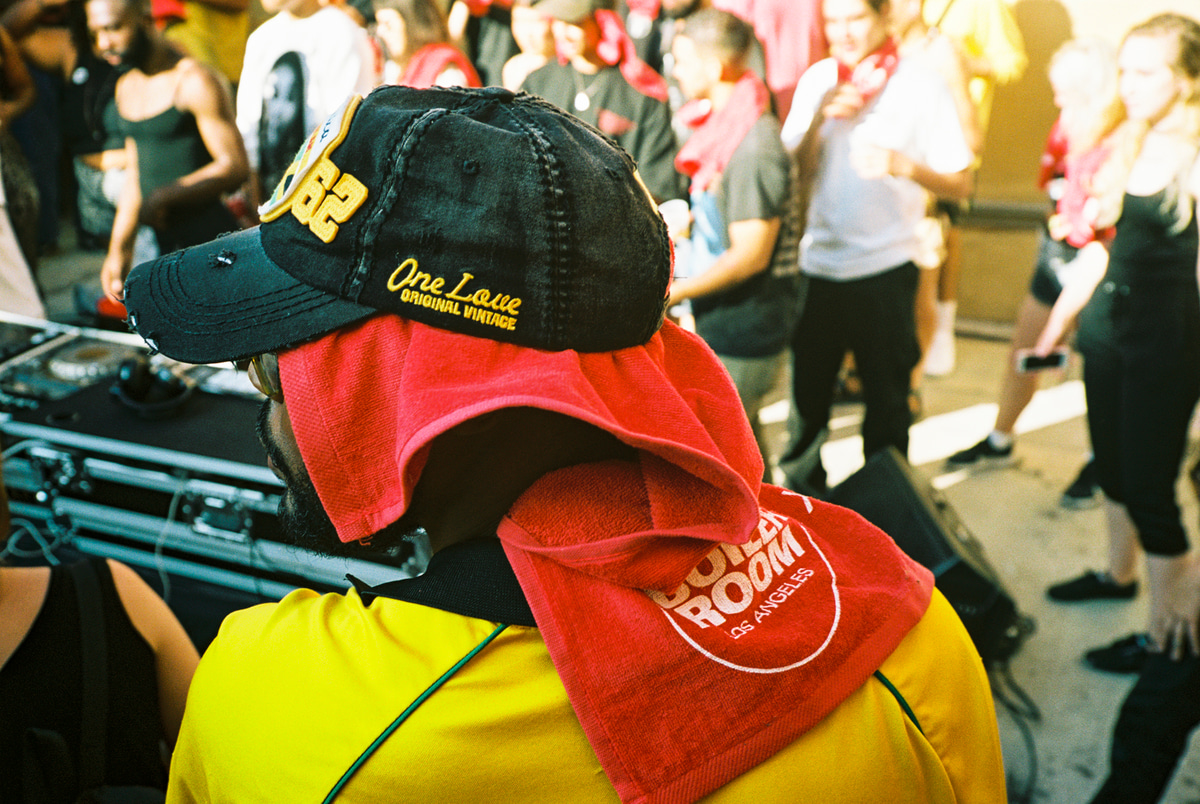 Photo of set DJ Flex.