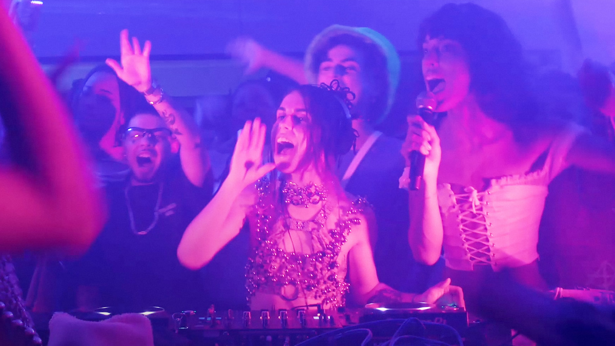 Photo of set DJ Bassan.