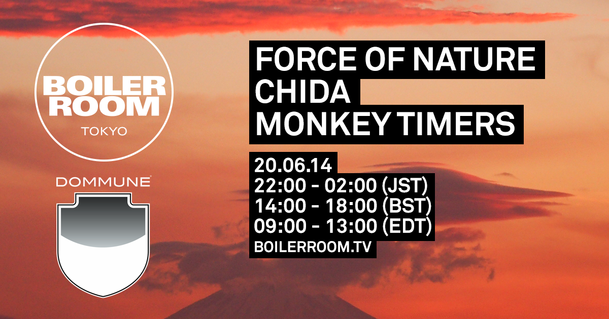 Tokyo: Force of Nature, Chida, Monkey Timers flyer