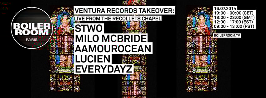 Paris: Ventura Records  flyer