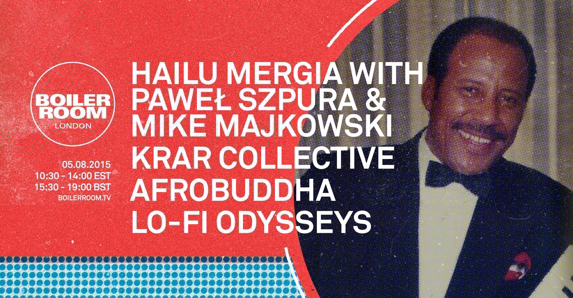 London: Hailu Mergia with Paweł Szpura & Mike Majkowski, Krar Collective, Afrobuddha & Lo-Fi Odysseys flyer