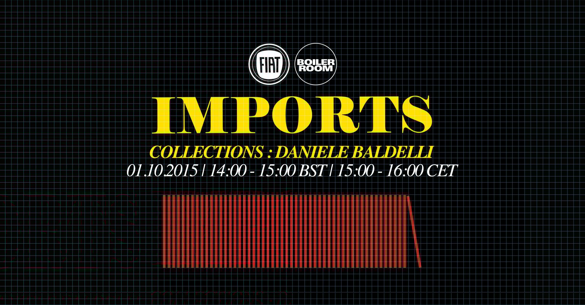 FIAT Imports – Collections: Daniele Baldelli flyer