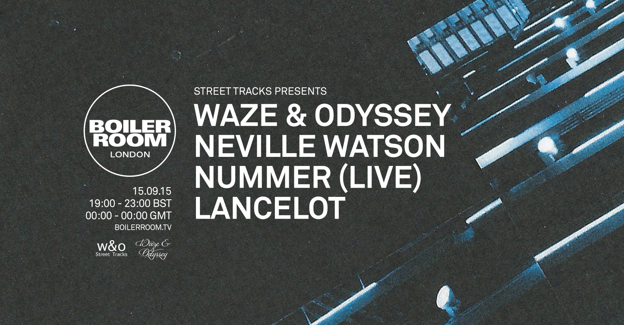 London: Street Tracks presents Waze & Odyssey flyer