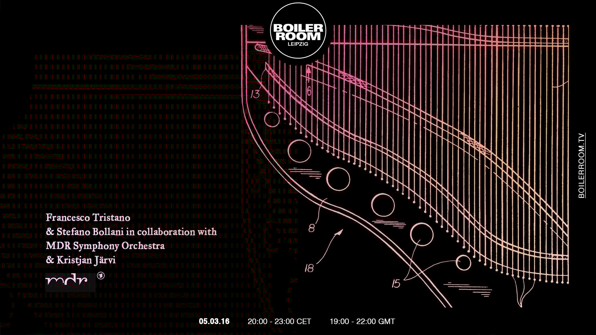 Francesco Tristano & Stefano Bollani in collaboration with MDR Symphony Orchestra & Kristjan Järvi flyer