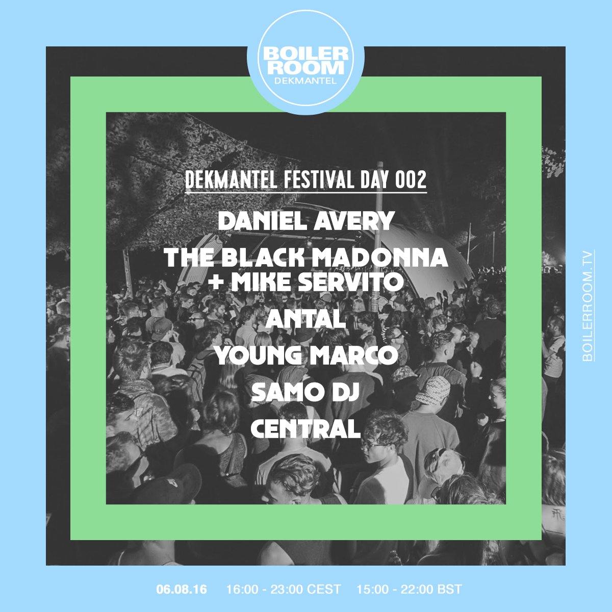 Dekmantel Day 002 flyer