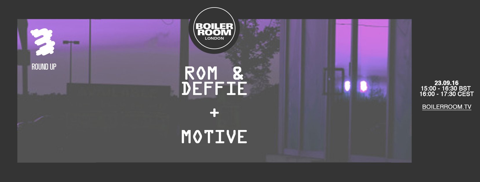 Channel 3 Round-Up: ROM & Deffie + Motive flyer