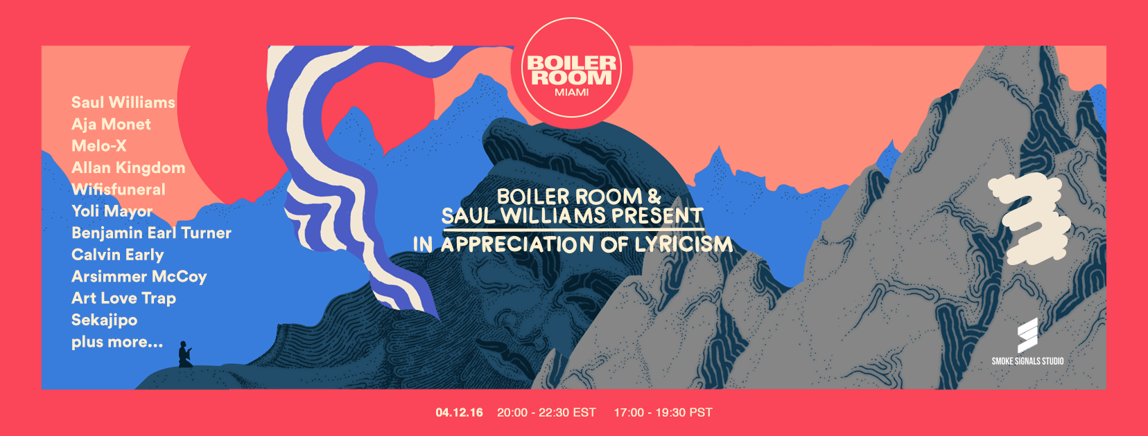 Miami: Boiler Room x Saul Williams Presents — In Appreciation Of Lyricism flyer