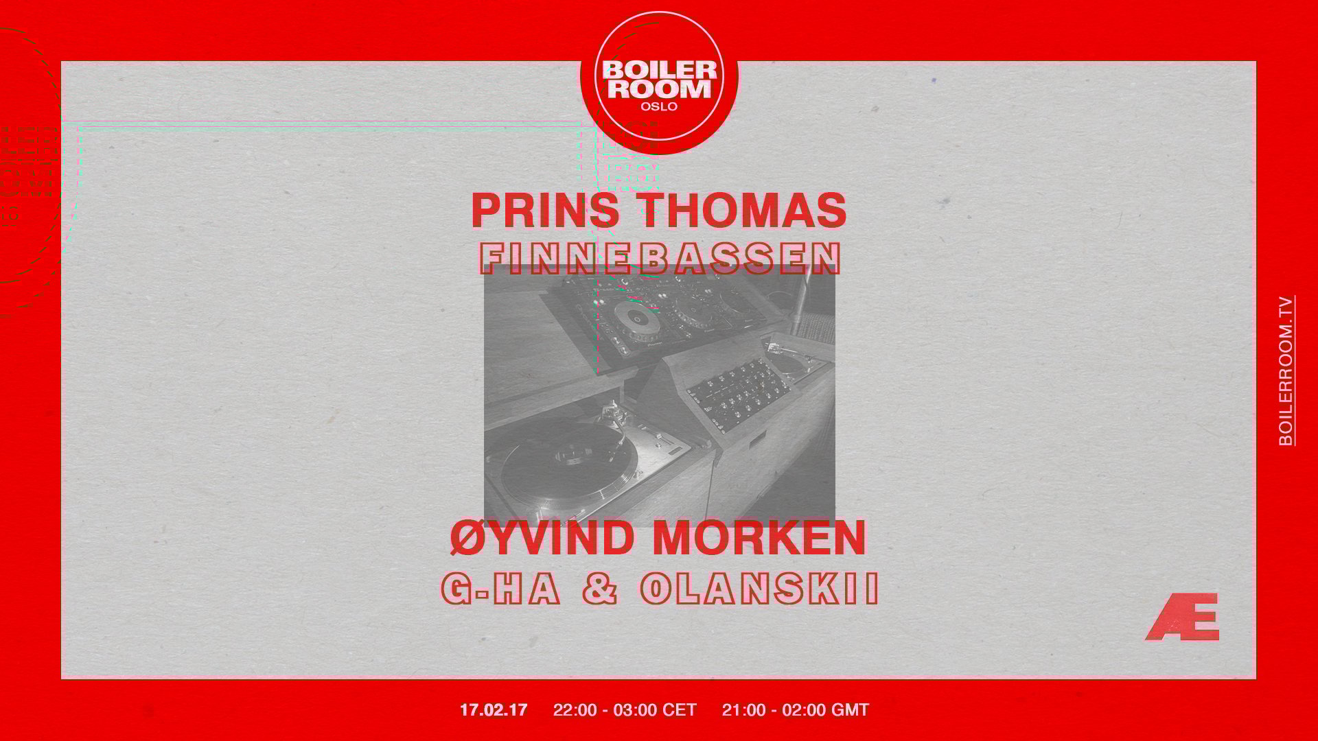 Boiler Room Oslo: Jaeger flyer