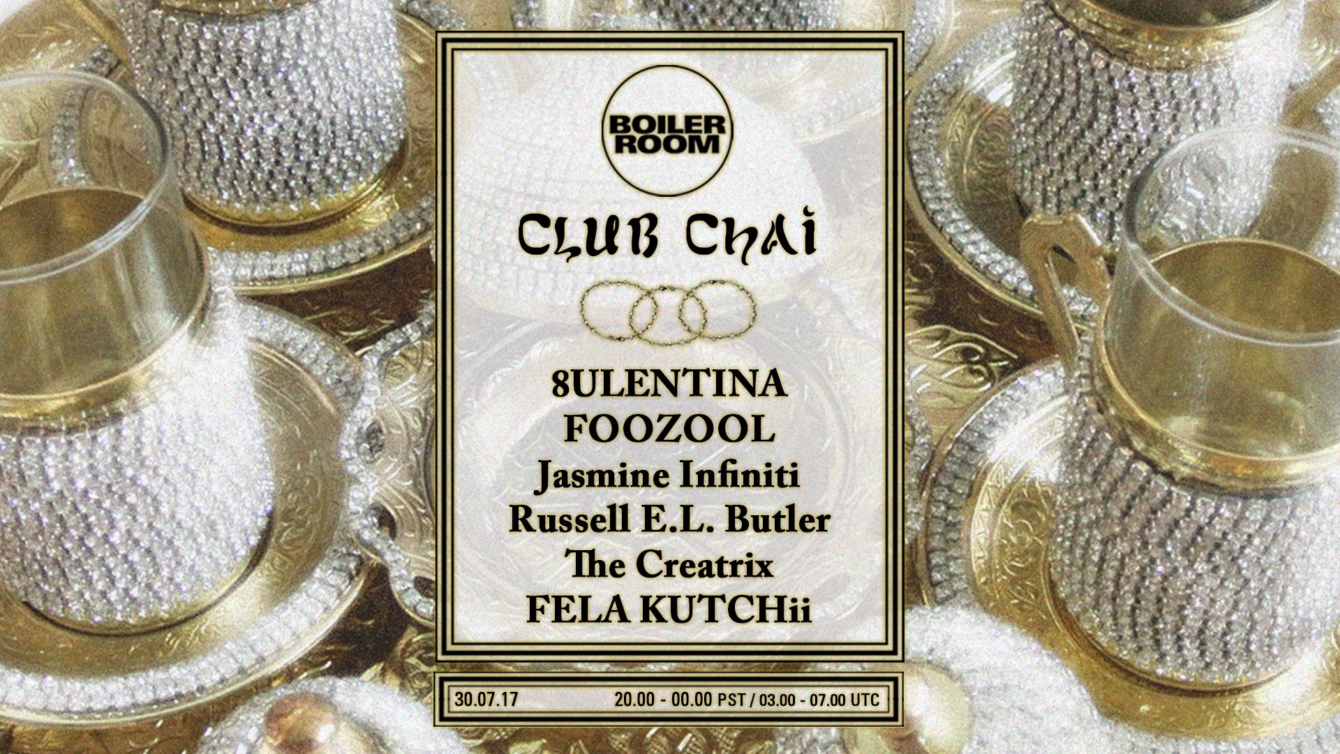 Oakland: Club Chai flyer