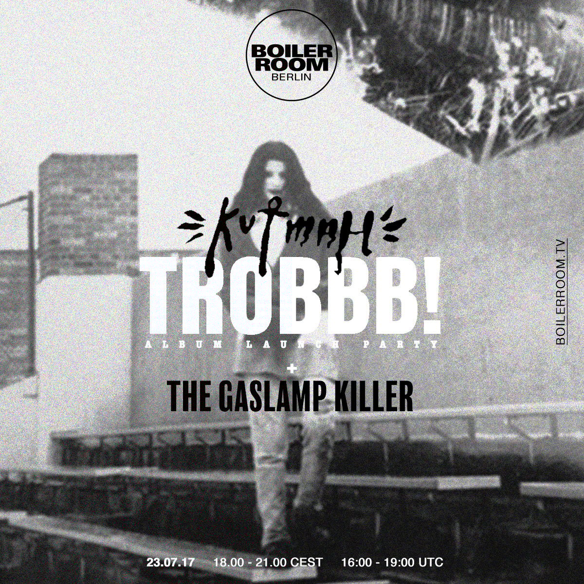 Boiler Room Berlin Open Air / Kutmah Album Release Session flyer