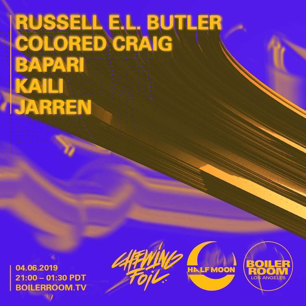 Boiler Room Los Angeles: Half Moon flyer