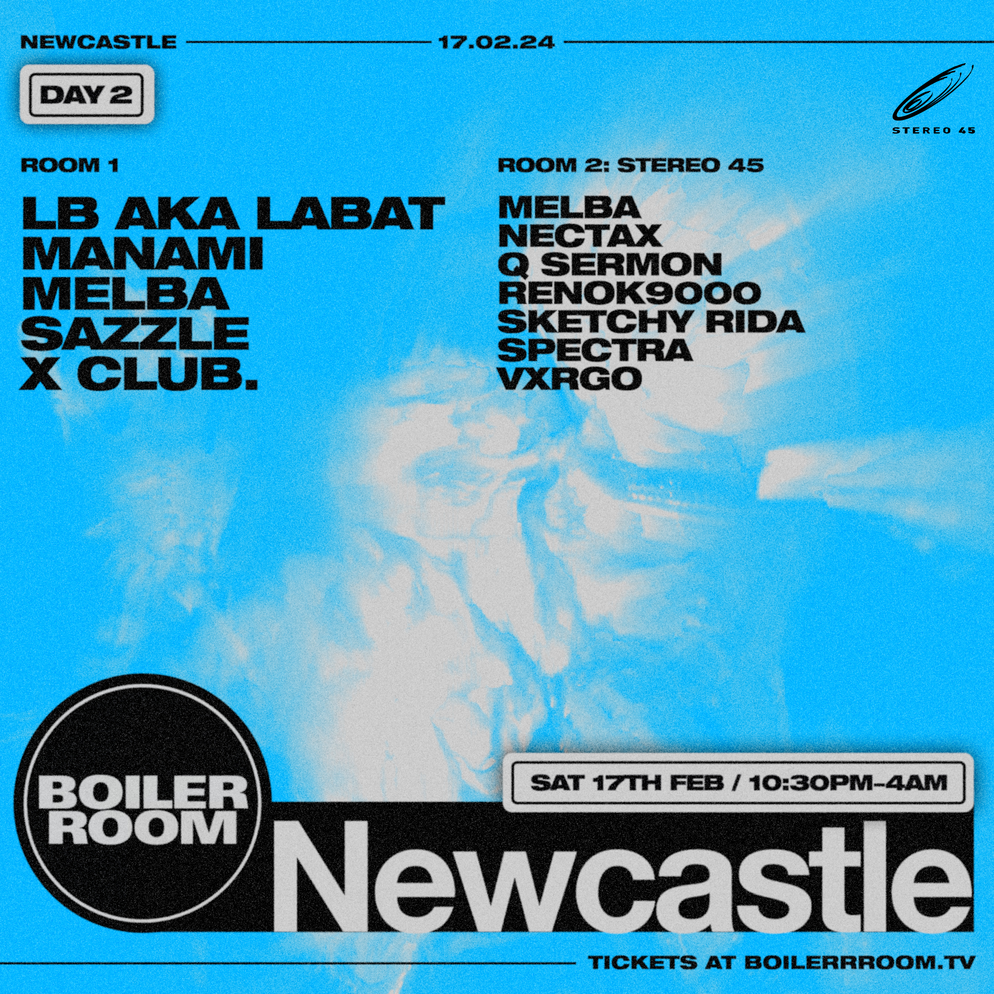 Newcastle | Saturday flyer