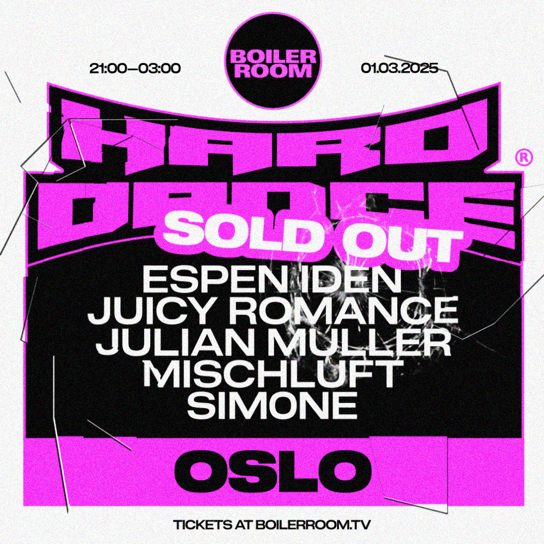 Hard Dance: Oslo flyer