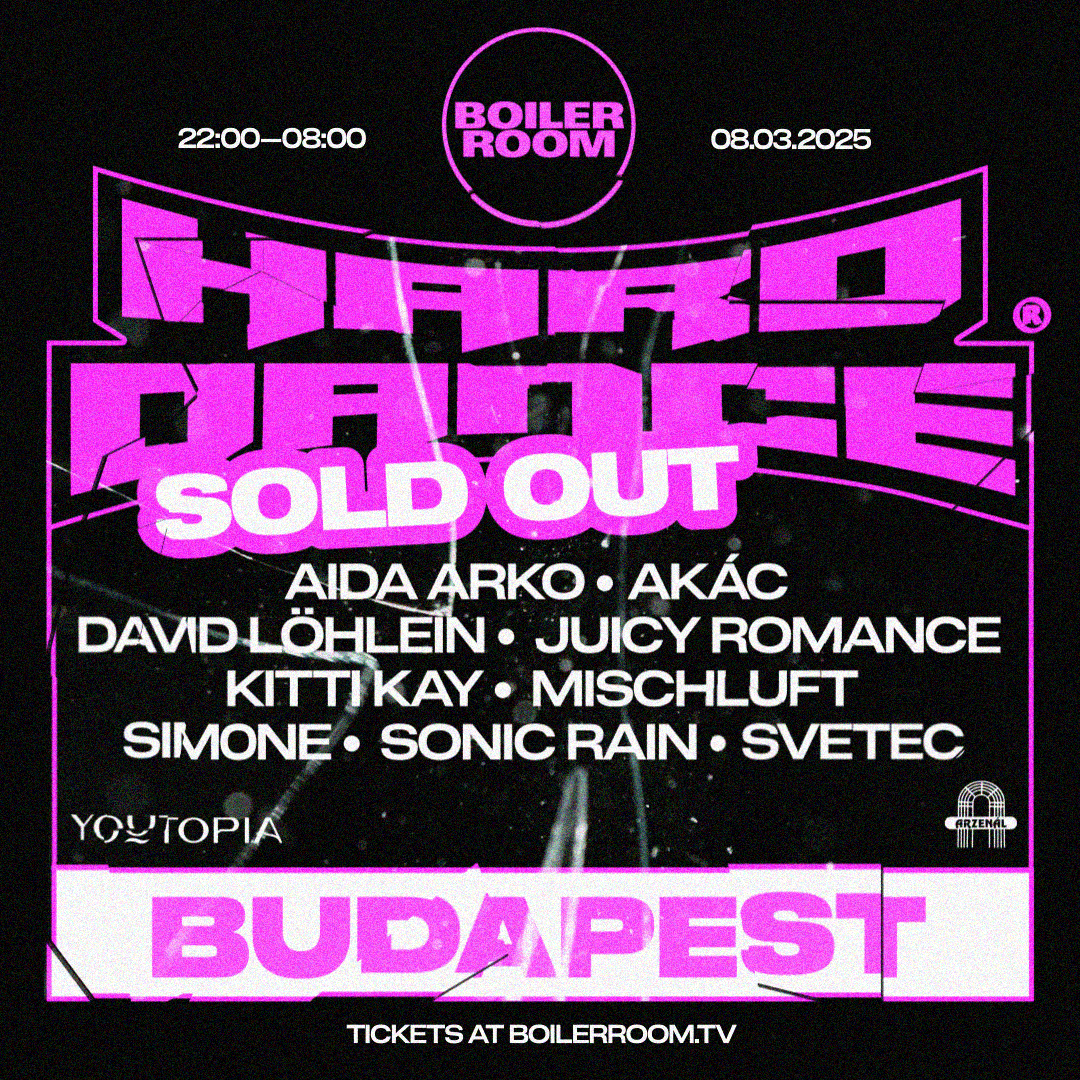 Hard Dance: Budapest flyer