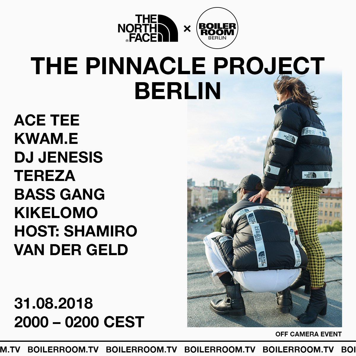 The North Face x Boiler Room: Berlin flyer