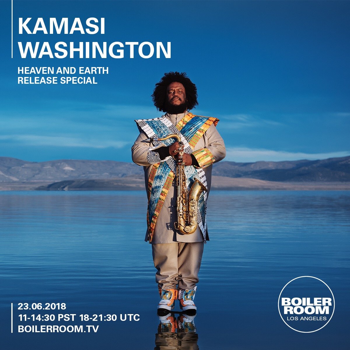 Kamasi Washington Heaven and Earth Album Release flyer