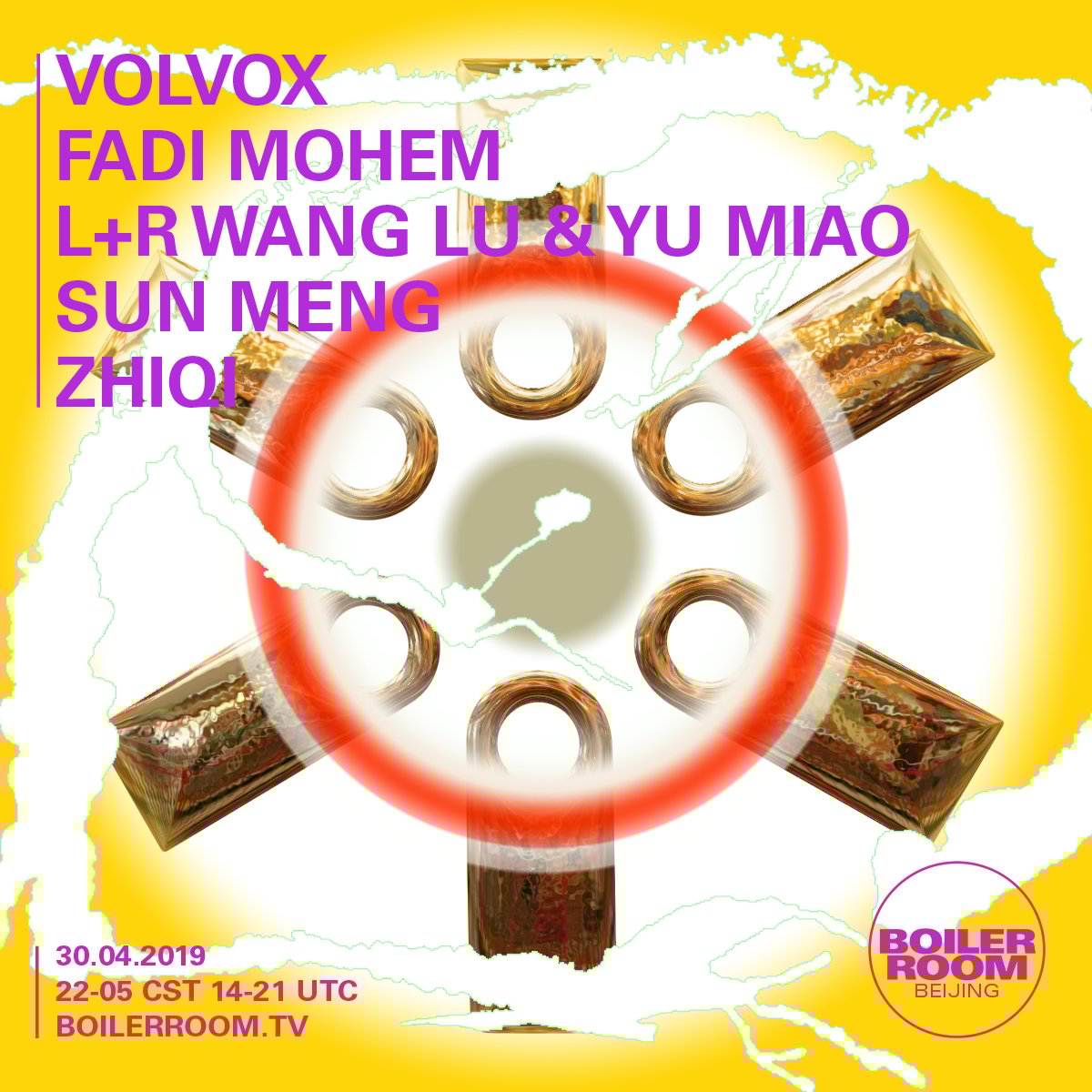 Boiler Room: Beijing flyer