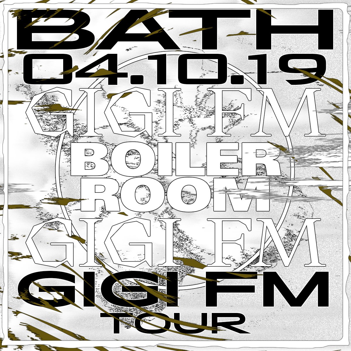 Gigi FM Bath flyer