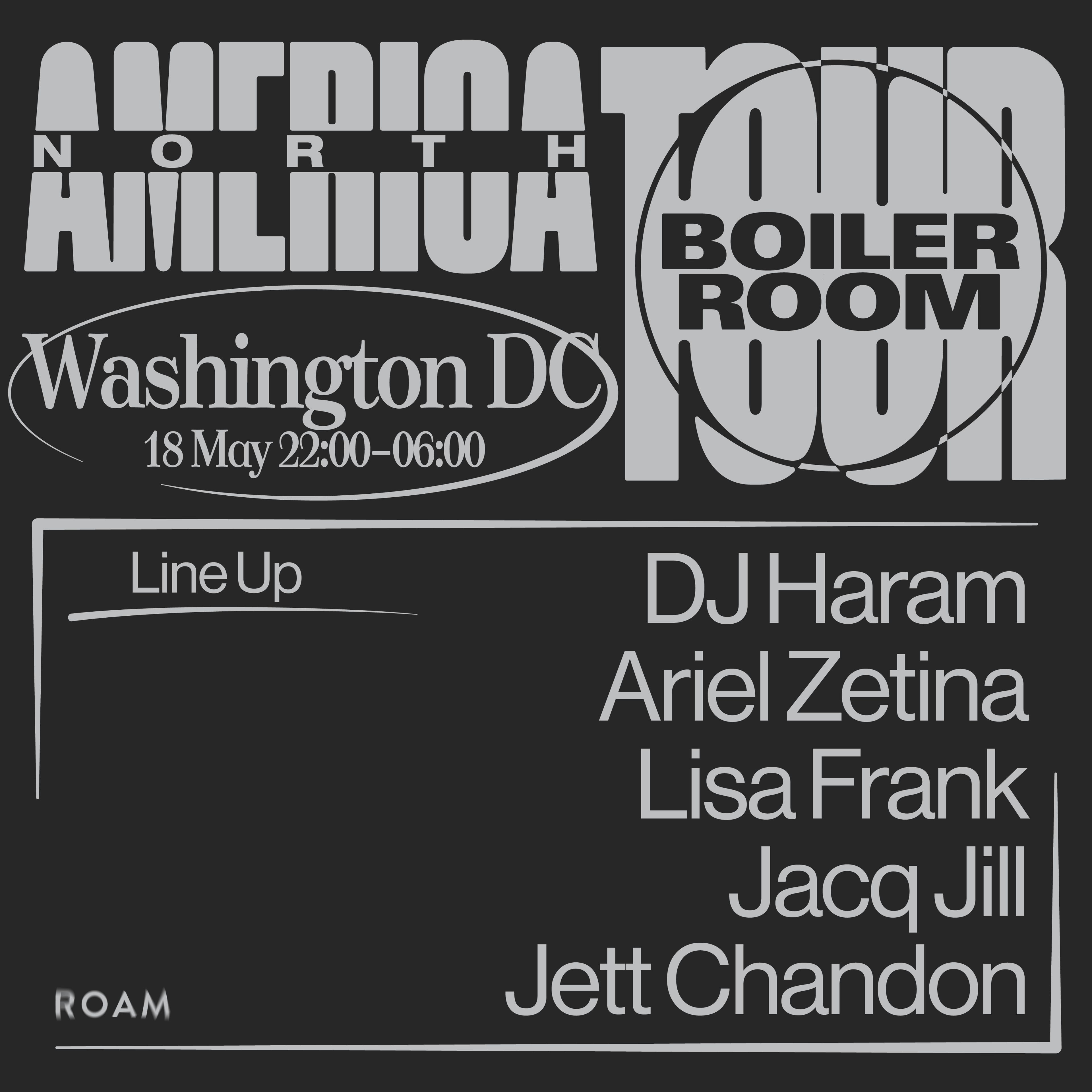 DC Warehouse Party flyer