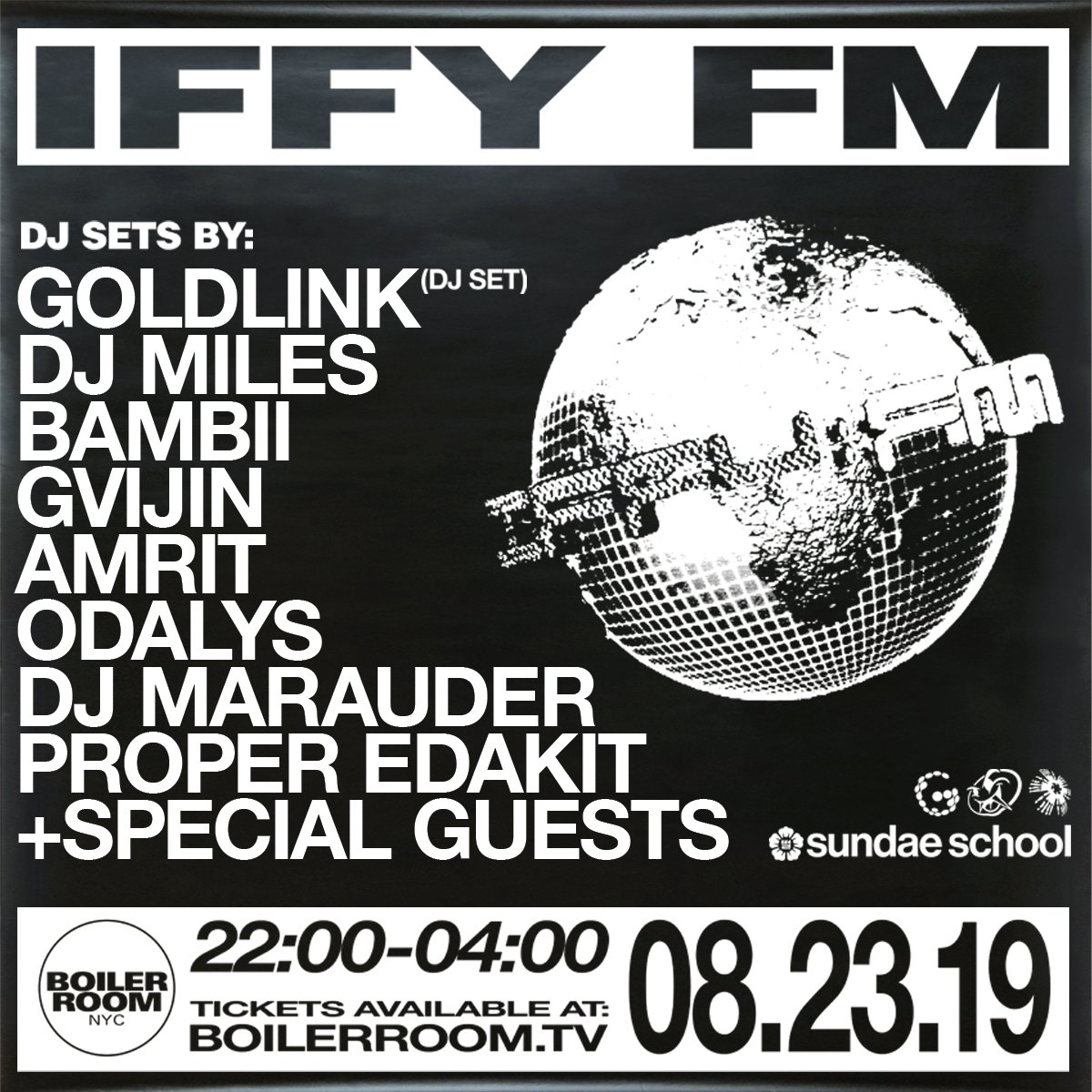 IFFY FM LIVE: SOUNDS OF THE DIASPORA flyer