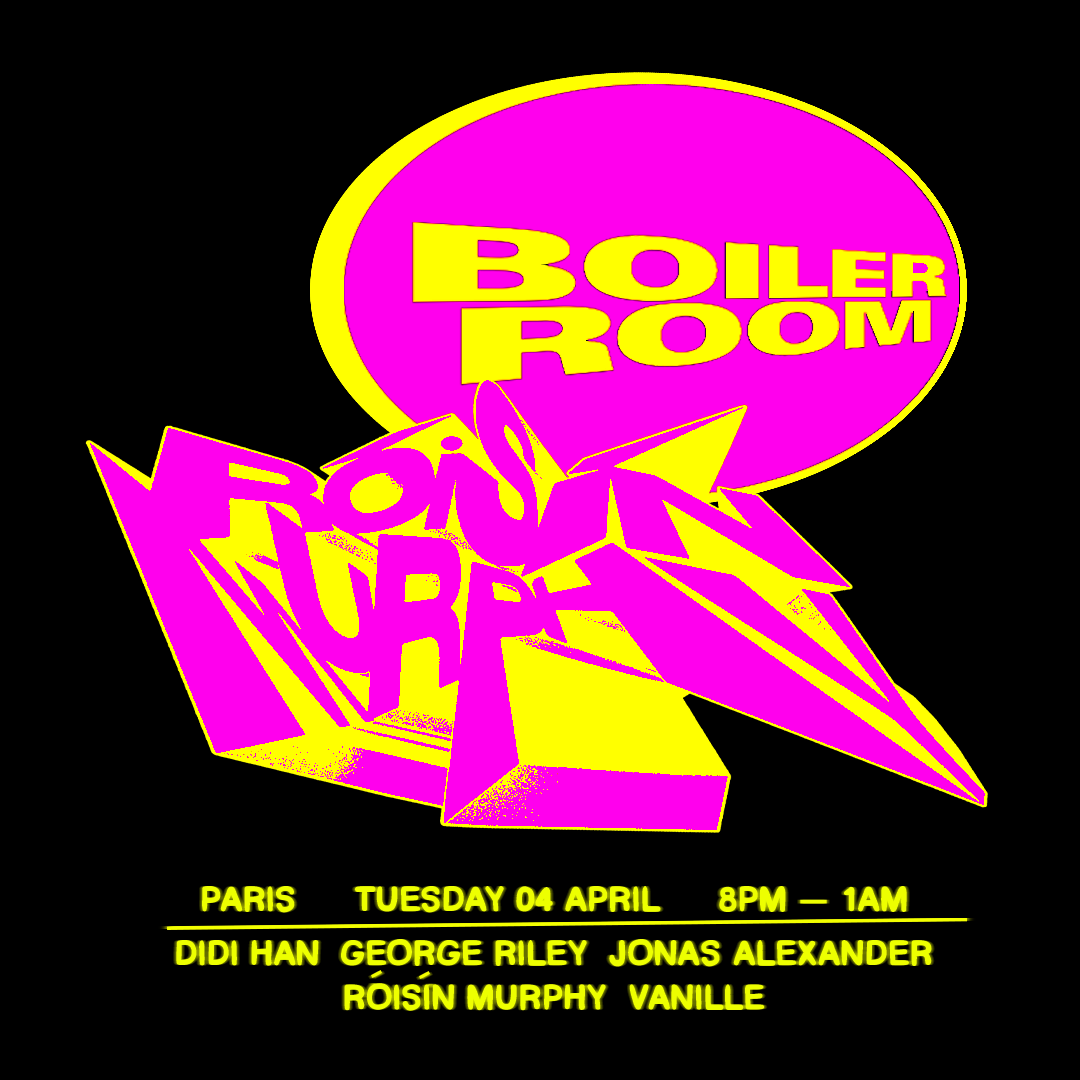 Boiler Room x Róisín Murphy flyer
