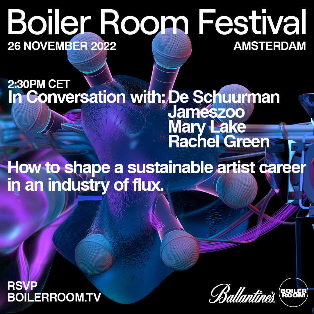 In Conversation With: Rachel Green, De Schuurman & Mary Lake | Boiler Room Festival Amsterdam | Day 3 flyer
