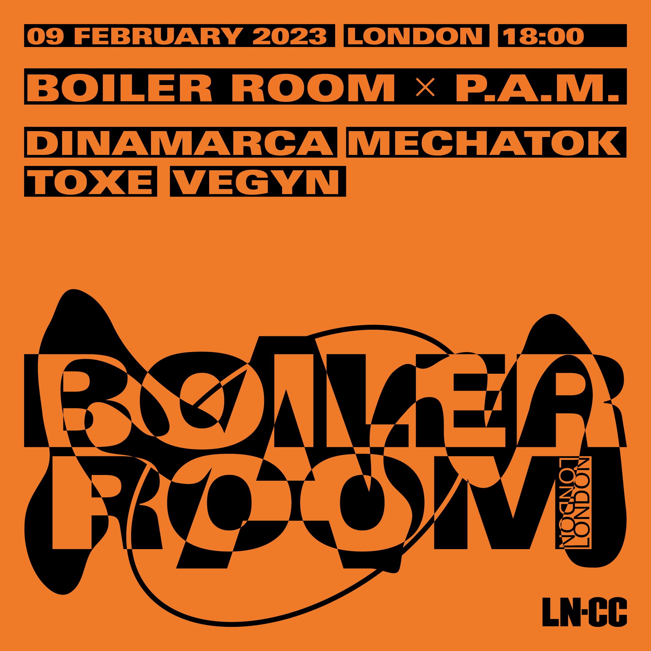 London: P.A.M. flyer