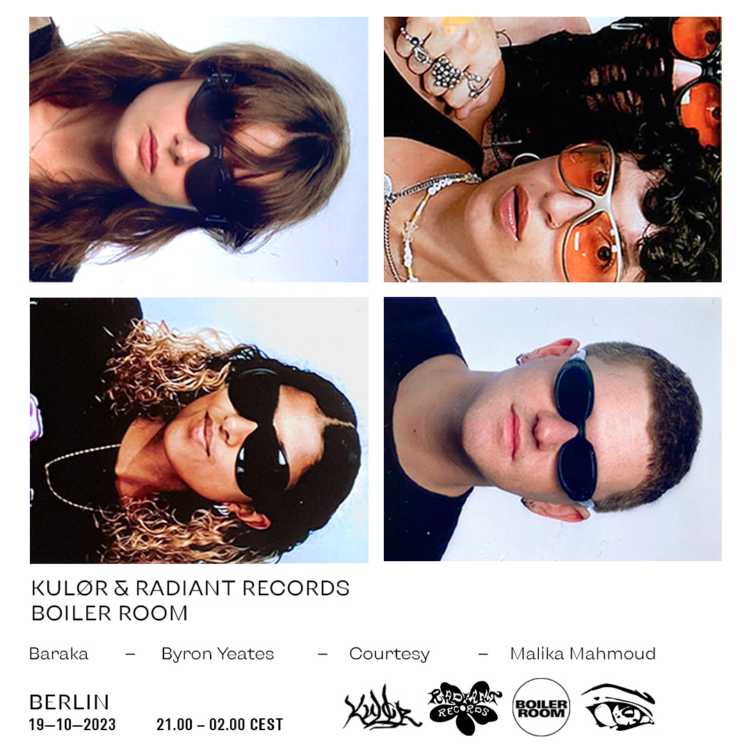 Berlin: Kulør x Radiant Records flyer