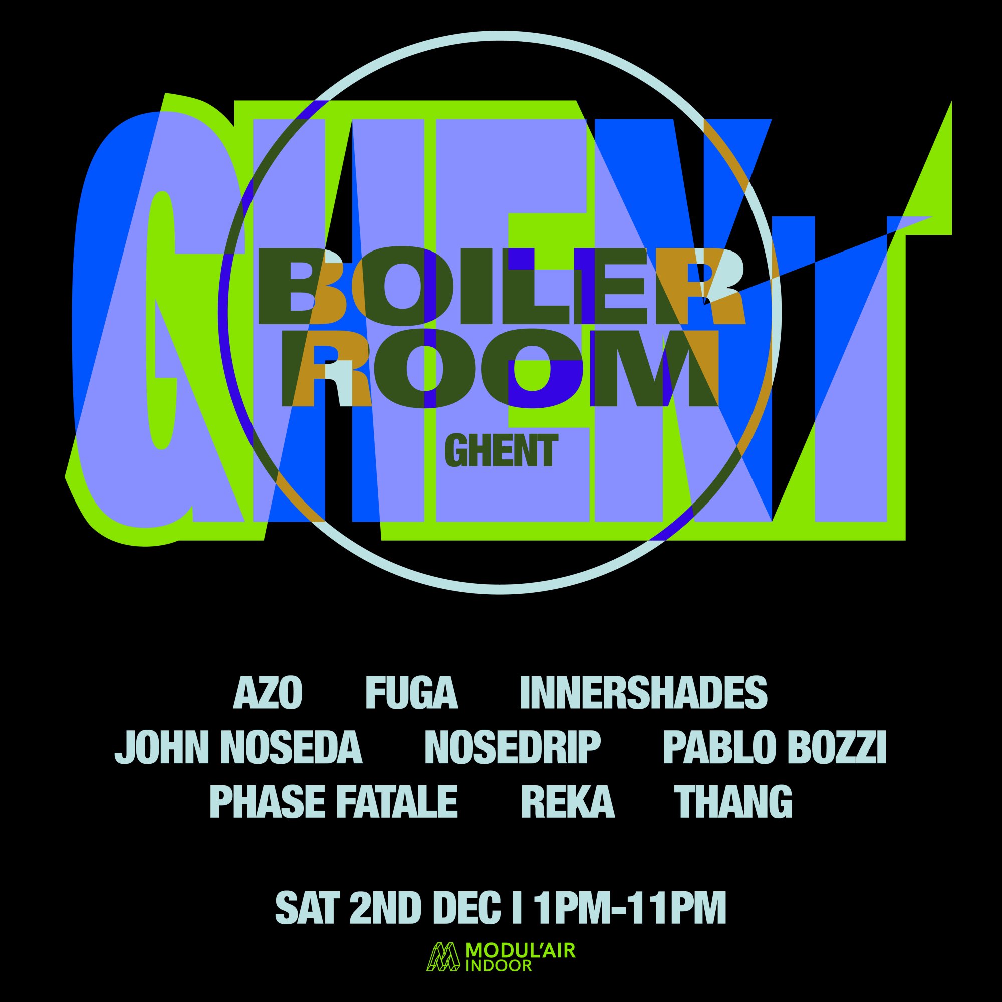 Ghent | Saturday flyer