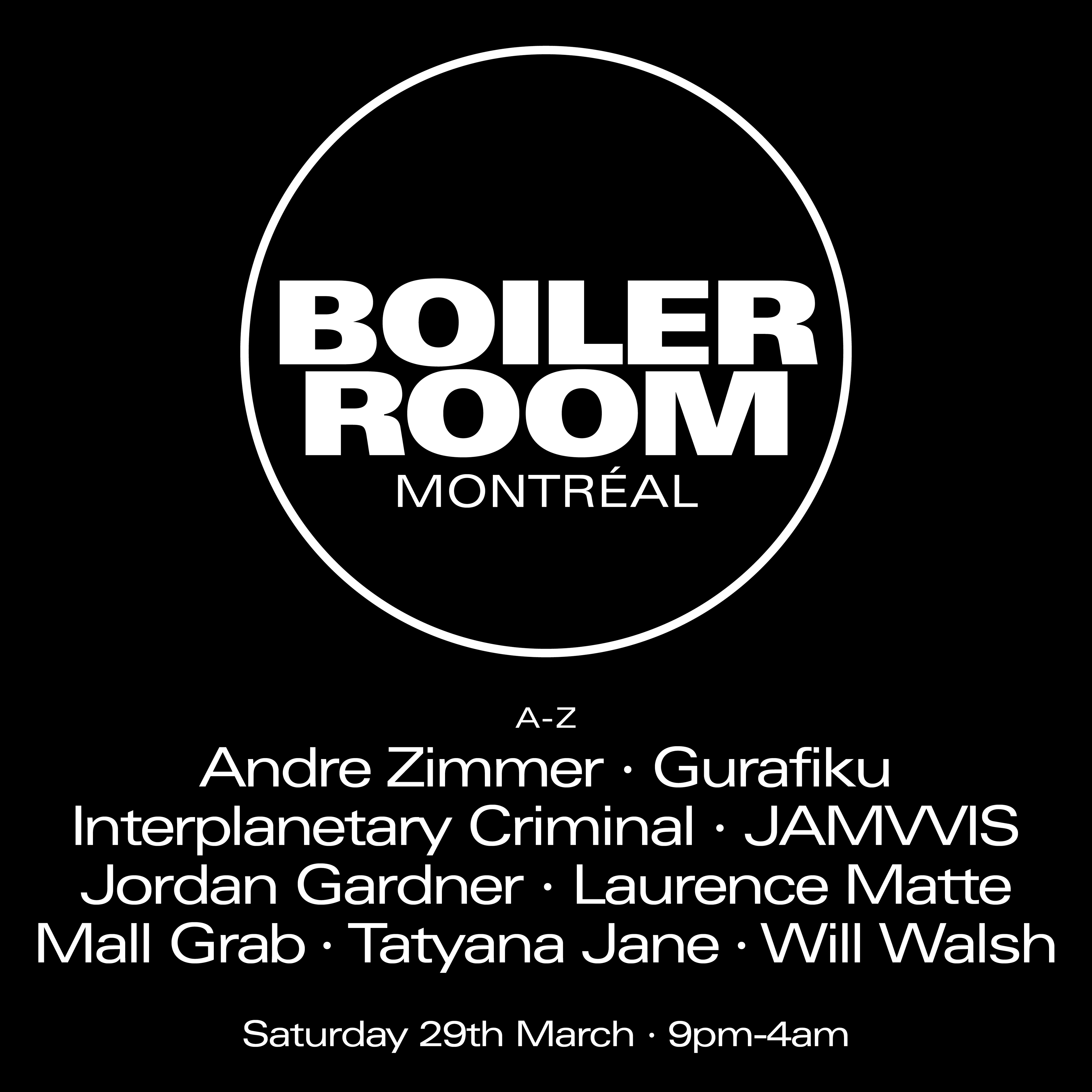 Montréal | Saturday flyer