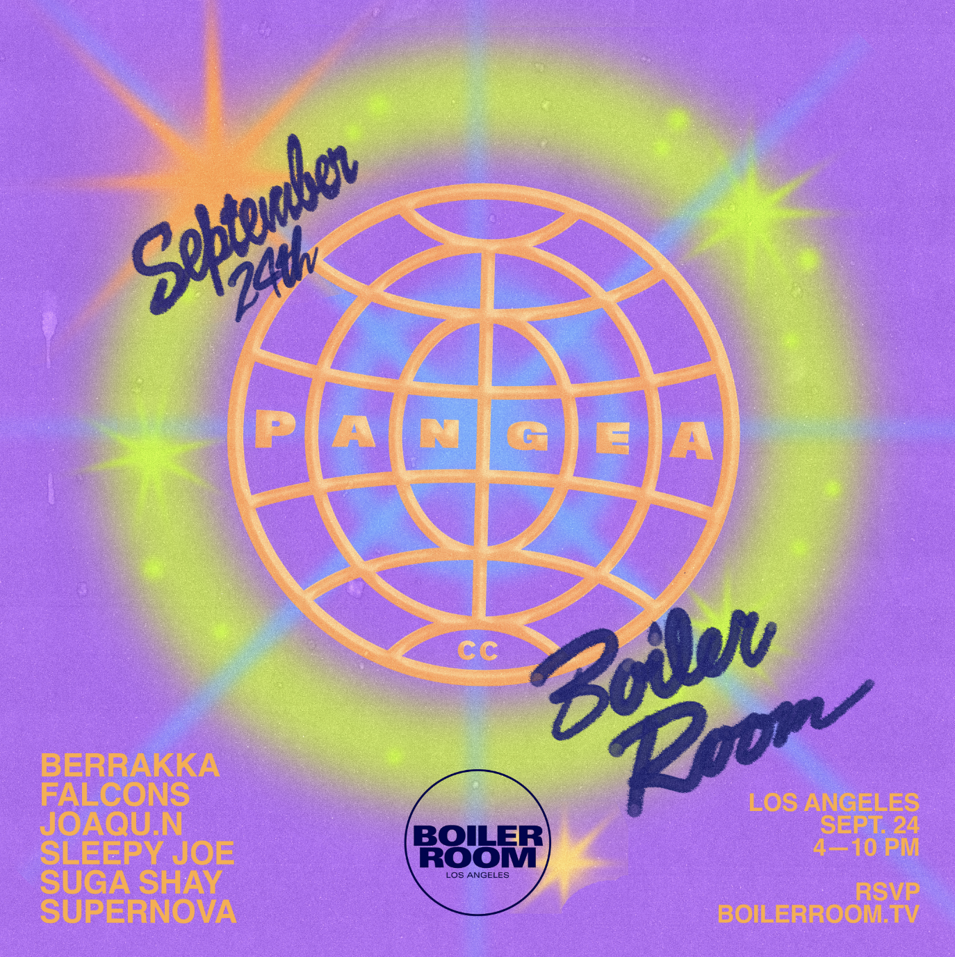 Boiler Room LA: Pangea Sound flyer