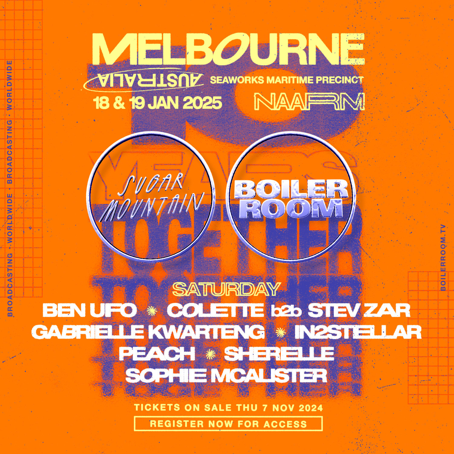 Sugar Mountain 2025 | Saturday flyer