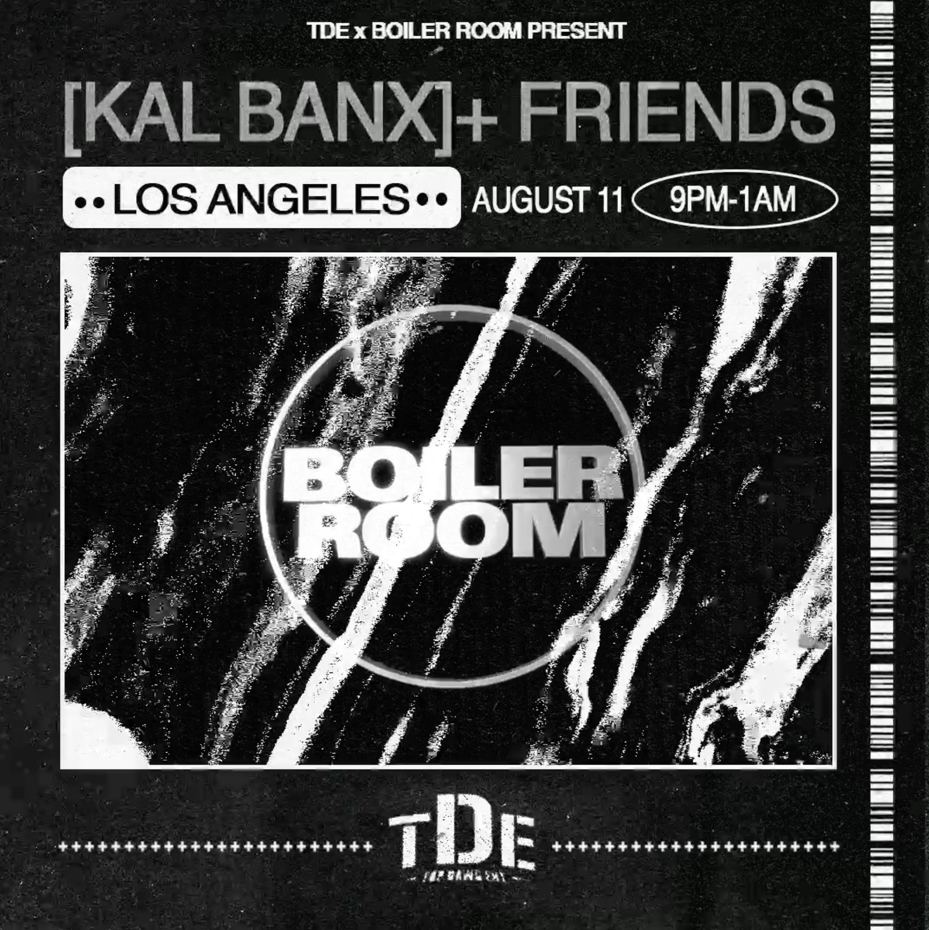 LA | TDE presents: [Kal Banx]+ Friends flyer