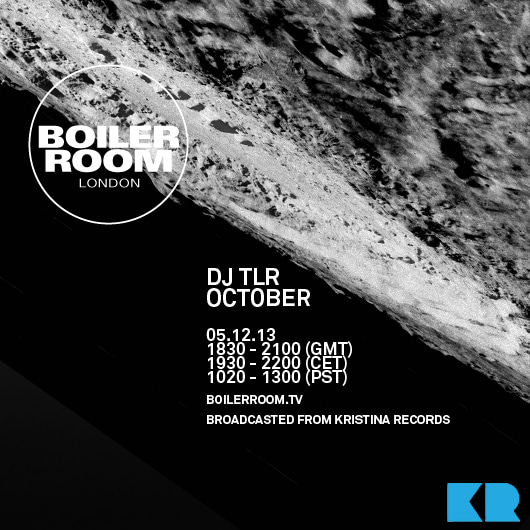 Flyer for event DJ TLR & October.