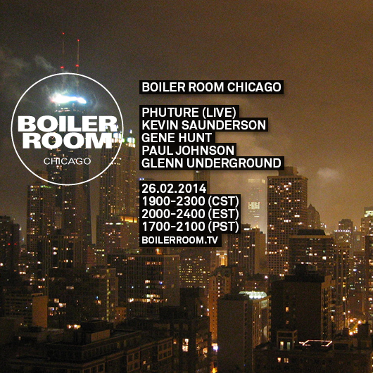 Flyer for event Boiler Room Chicago House Legacy Session.