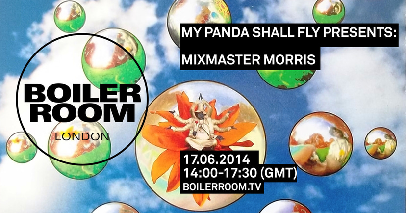 Flyer for event London: My Panda Shall Fly Presents Mixmaster Morris.
