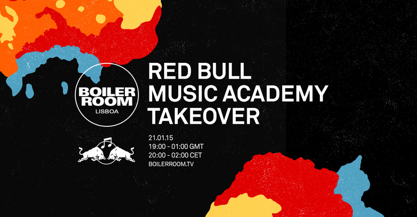 Flyer for event Lisbon: Red Bull Music Academy Takeover.