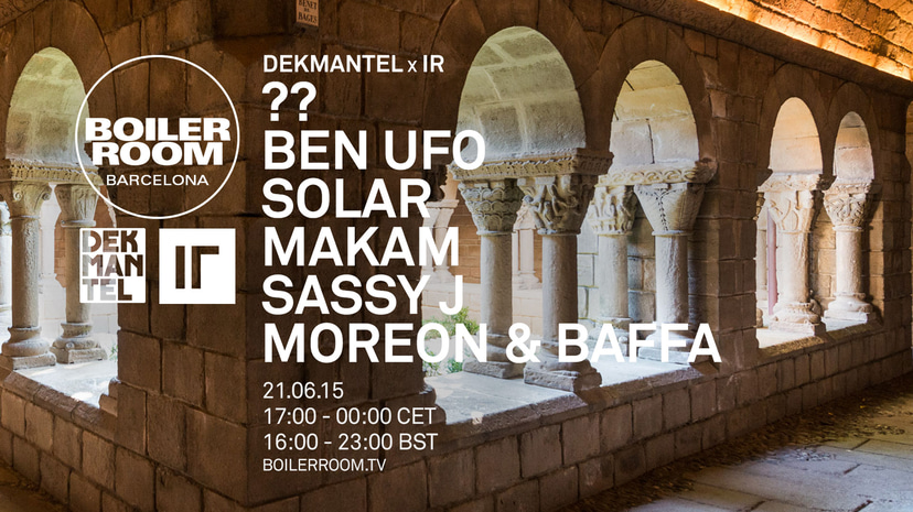 Flyer for event Dekmantel x IR.
