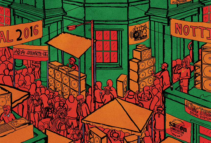 Flyer for event London: Notting Hill Carnival 2016 - Day 2.