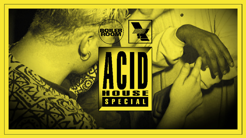 Flyer for event BR x WHP: An Acid House Special.